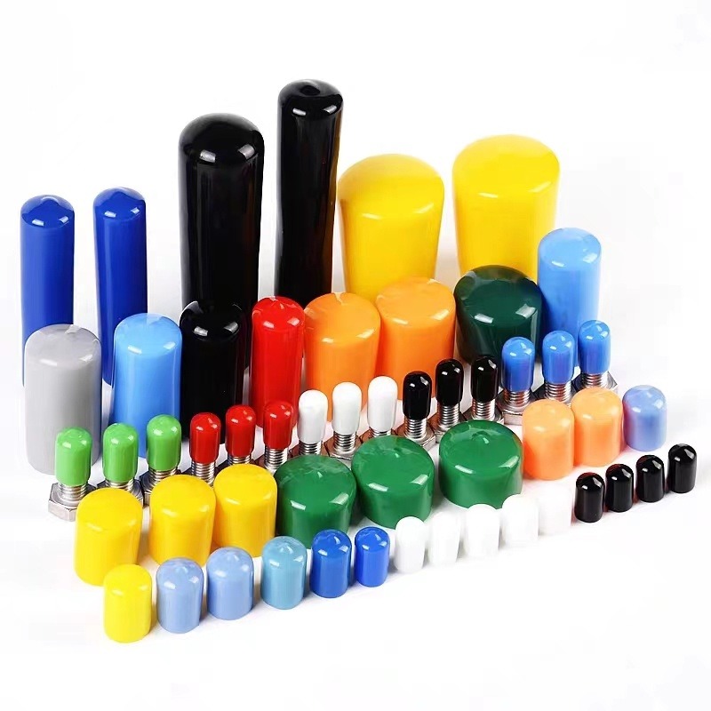 Protective end caps for tubes/rods
